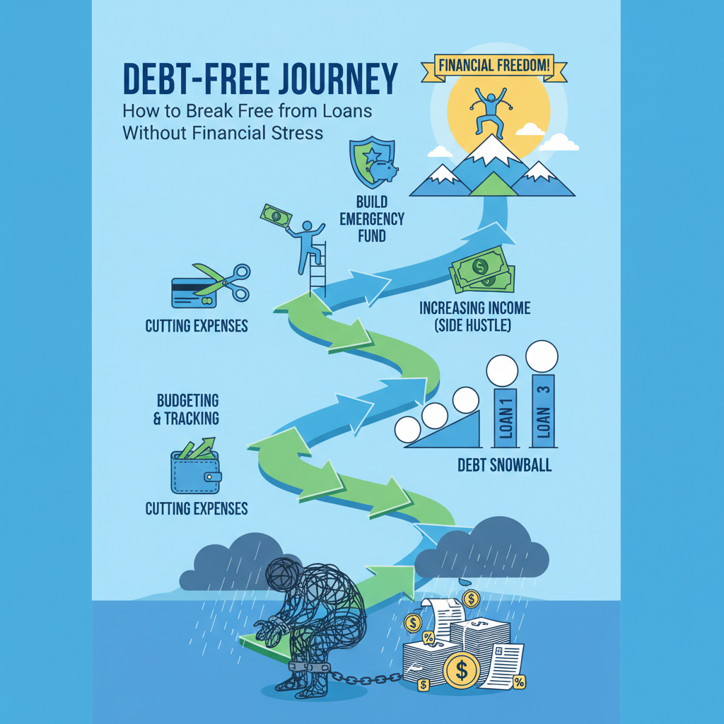 DebtsFree Journey: How to Break Free from Loans Without Financial Stress