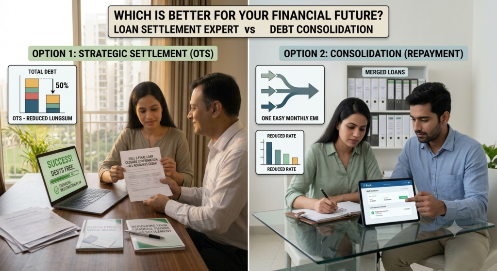 Loan Settlement Expert vs Debt Consolidation: Which Is Better for You?