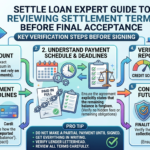 Settle Loan Expert Guide to Reviewing Settlement Terms Before Final Acceptance