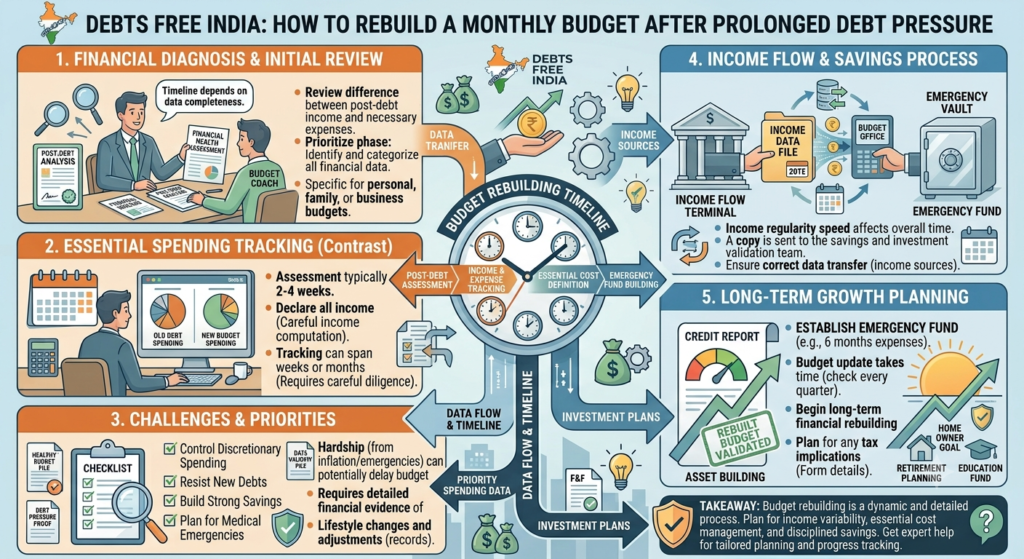 Debts Free India: How to Rebuild a Monthly Budget After Prolonged Debt Pressure