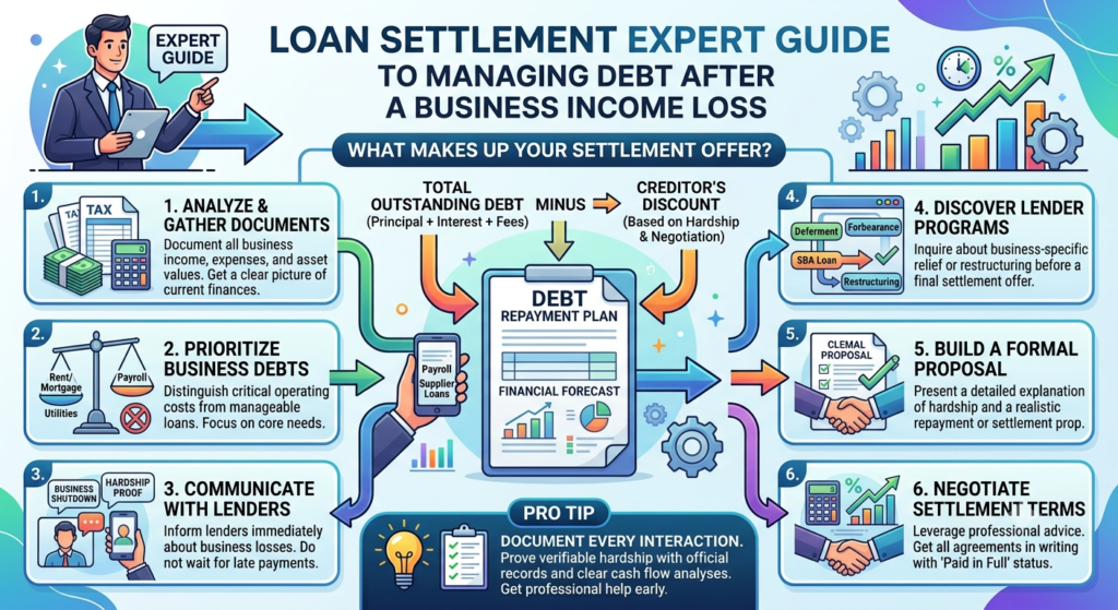 Loan Settlement Expert Guide to Managing Debt After a Business Income Loss