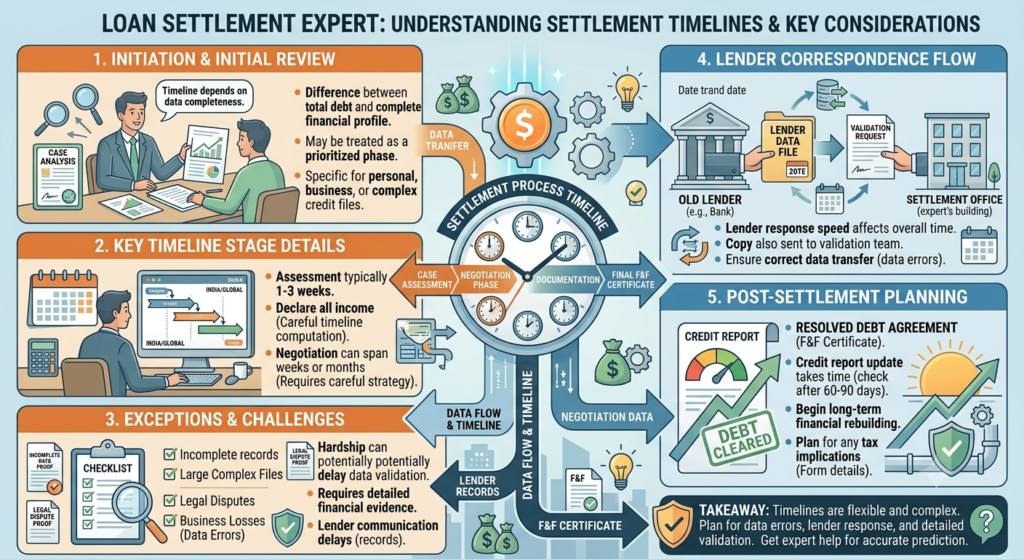 Loan Settlement Expert: What Borrowers Should Understand About Settlement Timelines