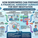 How Borrowers Can Prepare a Financial Hardship Summary for Debt Negotiation