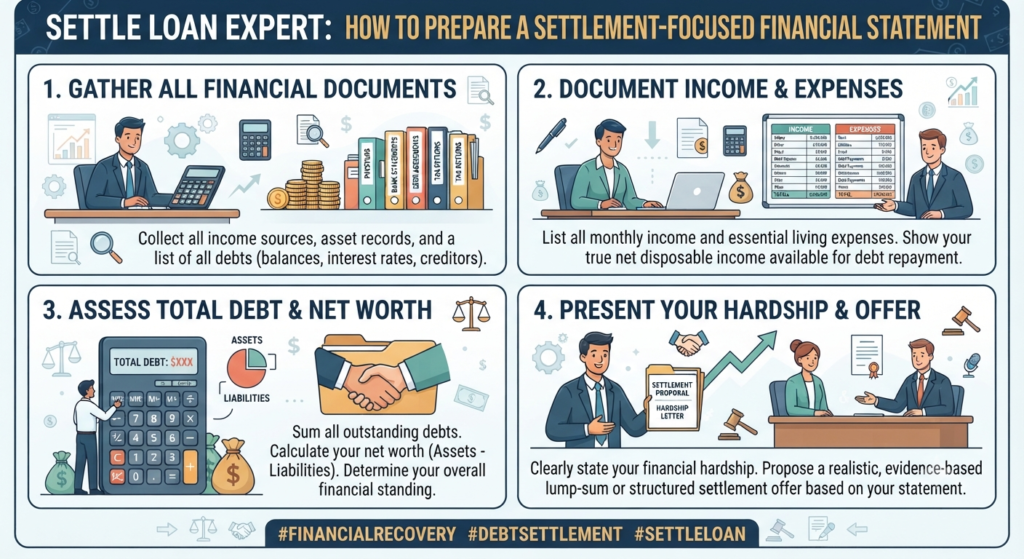 Settle Loan Expert: How to Prepare a Settlement-Focused Financial Statement