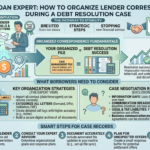 Settle Loan Expert: How to Organize Lender Correspondence During a Debt Resolution Case